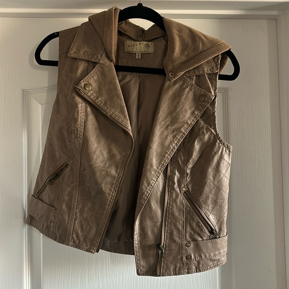 leather vest